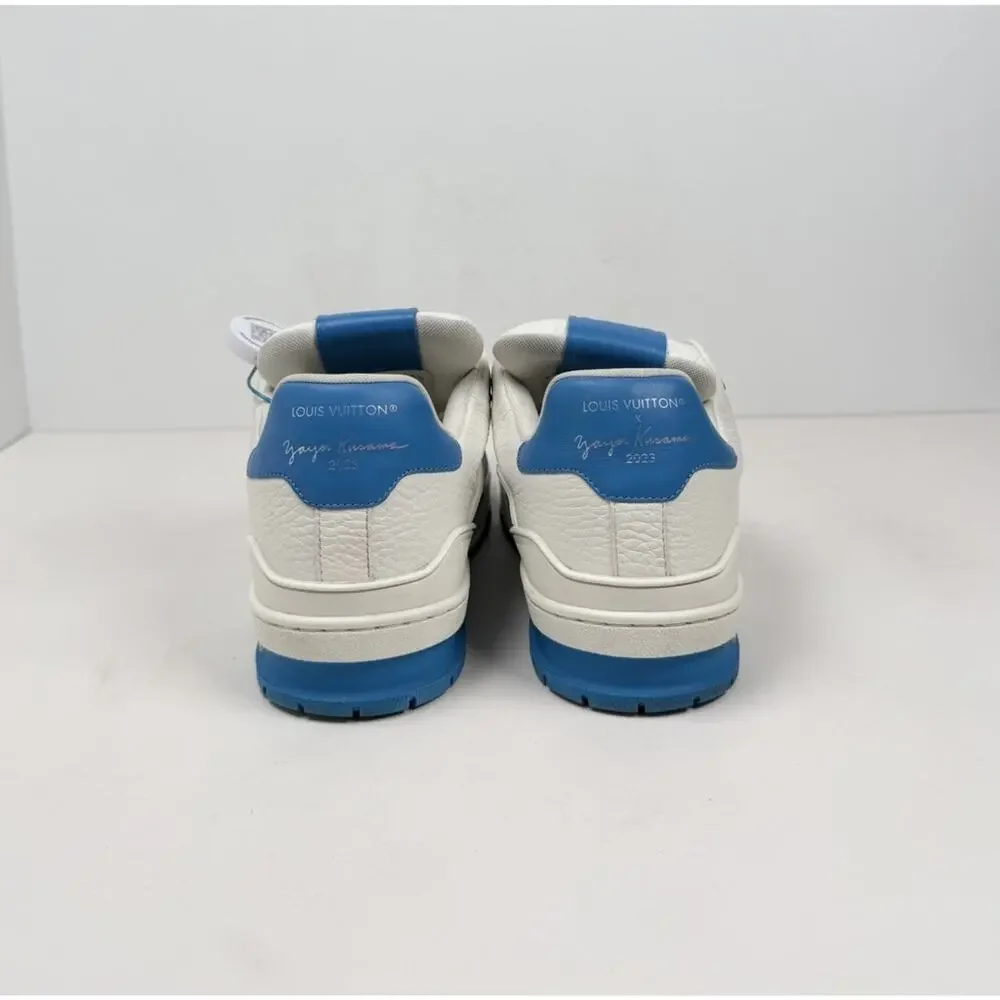 Size 6.5LV/7.5US - Louis Vuitton x Yayoi Kusama Trainer💙 RETAIL $1.4K! - Picture 4 of 10